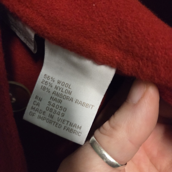 Womens JONES NEW YORK Wool Coat - Picture 5 of 7